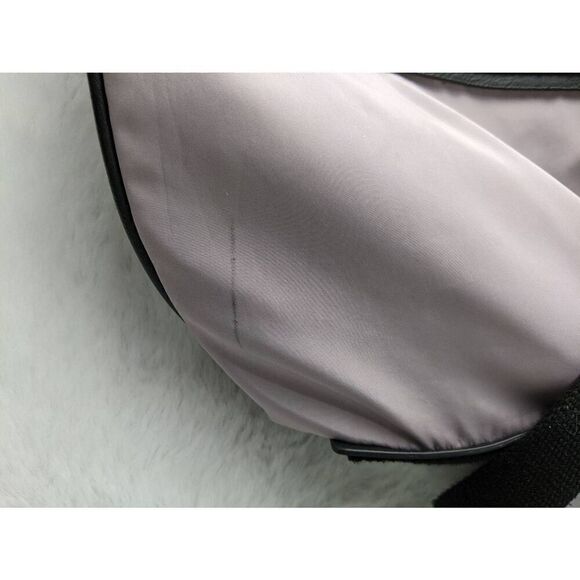 Fabletics Carina Cinched Nylon Light Pink Bucket‎ Bag w Black Straps - Picture 9 of 12